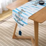 - UcgenRunner-3208-Gorsel2 - Realhomes Time to Travel Denizci Desenli Modern Püsküllü Şönil Üçgen Runner Realhomes