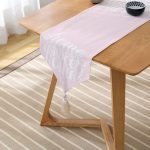 Home Sweet Home Dijital Baskılı Dekoratif Püsküllü Şönil Üçgen Runner Realhomes