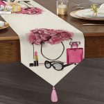 - UcgenRunner-3353-Gorsel1 - Realhomes  Coco Shopping Tasarımlı Dijital Baskılı Püsküllü Şönil Üçgen Runner Realhomes