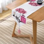 - UcgenRunner-3353-Gorsel2 - Realhomes  Coco Shopping Tasarımlı Dijital Baskılı Püsküllü Şönil Üçgen Runner Realhomes