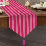 - UcgenRunner-3414-Gorsel1 - Realhomes Realhomes Victoria Pembesi Modern Tasarımlı Dijital Baskılı Özel Tasarım Püsküllü Şönil Üçgen Runner Realhomes