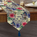 - UcgenRunner-3424-Gorsel1 - Realhomes Özel Tasarım Suluboya Amazon Tasarımlı Modern Püsküllü Şönil Üçgen Runner Realhomes