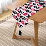 - UcgenRunner-3508-Gorsel2 - Realhomes XO Özel Tasarımlı Dijital Baskılı Püsküllü Şönil Üçgen Runner Realhomes