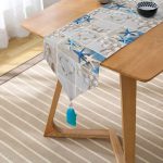 RealHomes Dijital Baskılı Özel Tasarım Püsküllü Şönil Üçgen Runner Realhomes