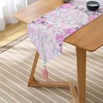 - UcgenRunner-3674-Gorsel2 - Realhomes Realhomes Özel Tasarım Dijtal Baskılı Modern Püsküllü Şönil Üçgen Runner Realhomes