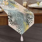 - UcgenRunner-3830-Gorsel1 - Realhomes  Realhomes Özel Seri Dijital Baskılı Modern Püsküllü Şönil Üçgen Runner Realhomes