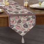 - UcgenRunner-3877-Gorsel1 - Realhomes  Realhomes Özel Tasarım Dijtal Baskılı Modern Püsküllü Şönil Üçgen Runner Realhomes