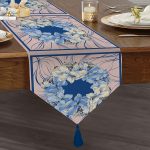 - UcgenRunner-3879-Gorsel1 - Realhomes  Realhomes Özel Tasarım Dijtal Baskılı Modern Püsküllü Şönil Üçgen Runner Realhomes