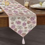 - UcgenRunner-3880-Gorsel1 - Realhomes  Realhomes Özel Tasarım Dijtal Baskılı Modern Püsküllü Şönil Üçgen Runner Realhomes