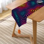 - UcgenRunner-3890-Gorsel2 - Realhomes  Realhomes Özel Tasarım Dijtal Baskılı Modern Püsküllü Şönil Üçgen Runner Realhomes