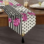 - UcgenRunner-3902-Gorsel1 - Realhomes  Realhomes Özel Tasarım Dijital Baskılı Modern Püsküllü Şönil Üçgen Runner Realhomes