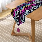 - UcgenRunner-3950-Gorsel2 - Realhomes Realhomes Özel Tasarım Dijital Baskılı Modern Püsküllü Şönil Üçgen Runner Realhomes