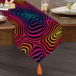 - UcgenRunner-3951-Gorsel1 - Realhomes Realhomes Özel Tasarım Dijital Baskılı Modern Püsküllü Şönil Üçgen Runner Realhomes