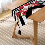 - UcgenRunner-3994-Gorsel2 - Realhomes Realhomes Özel Tasarım Dijital Baskılı Modern Püsküllü Şönil Üçgen Runner Realhomes