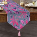 - UcgenRunner-3995-Gorsel1 - Realhomes Realhomes Özel Tasarım Dijital Baskılı Modern Püsküllü Şönil Üçgen Runner Realhomes