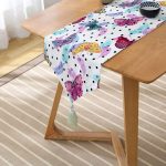 - UcgenRunner-4032-Gorsel2 - Realhomes Realhomes Özel Tasarım Dijital Baskılı Modern Püsküllü Şönil Üçgen Runner Realhomes