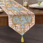 - UcgenRunner-4036-Gorsel1 - Realhomes Realhomes Özel Tasarım Dijital Baskılı Modern Püsküllü Şönil Üçgen Runner Realhomes