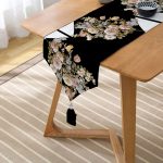 - UcgenRunner-4077-Gorsel2 - Realhomes  Realhomes Özel Tasarım Dijital Baskılı Modern Püsküllü Şönil Üçgen Runner Realhomes