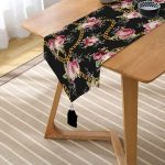 - UcgenRunner-4078-Gorsel2 - Realhomes Realhomes Özel Tasarım Dijital Baskılı Modern Püsküllü Şönil Üçgen Runner Realhomes