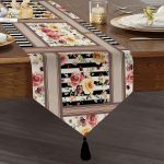 - UcgenRunner-4230-Gorsel1 - Realhomes Realhomes Özel Tasarım Dijital Baskılı Modern Püsküllü Şönil Üçgen Runner Realhomes