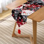 - UcgenRunner-4249-Gorsel2 - Realhomes Realhomes Modern Tasarımlı Dijital Baskılı Püsküllü Şönil Üçgen Runner Realhomes