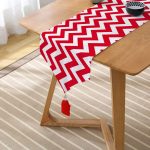 - UcgenRunner-520-Gorsel2 - Realhomes RealHomes Dijital Baskılı Özel Tasarım Püsküllü Şönil Üçgen Runner Realhomes