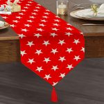 - UcgenRunner-524-Gorsel1 - Realhomes  RealHomes Dijital Baskılı Özel Tasarım Püsküllü Şönil Üçgen Runner Realhomes