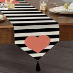 - UcgenRunner-539-Gorsel1 - Realhomes RealHomes Dijital Baskılı Özel Tasarım Püsküllü Şönil Üçgen Runner Realhomes