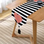 - UcgenRunner-539-Gorsel2 - Realhomes RealHomes Dijital Baskılı Özel Tasarım Püsküllü Şönil Üçgen Runner Realhomes