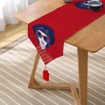 - UcgenRunner-5890-Gorsel2 - Realhomes Dijital Baskılı Özel Tasarım Dekoratif Modern Püsküllü Şönil Üçgen Runner Realhomes