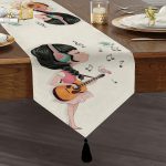 - UcgenRunner-705-Gorsel1 - Realhomes Realhomes Özel Tasarım Dijital Baskılı Modern Püsküllü Şönil Üçgen Runner Realhomes