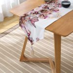 - UcgenRunner-743-Gorsel2 - Realhomes  RealHomes Dijital Baskılı Özel Tasarım Püsküllü Şönil Üçgen Runner Realhomes