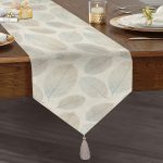 - UcgenRunner-757-Gorsel1 - Realhomes RealHomes Dijital Baskılı Dekoratif Püsküllü Şönil Üçgen Runner Realhomes