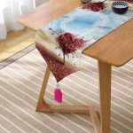 - UcgenRunner-808-Gorsel2 - Realhomes Realhomes Özel Tasarım Dijital Baskılı Püsküllü Şönil Üçgen Runner Realhomes