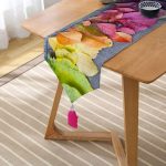 - UcgenRunner-818-Gorsel2 - Realhomes  Real Homes Dijital Baskılı Özel Tasarım Püsküllü Şönil Üçgen Runner Realhomes