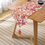 - UcgenRunner-844-Gorsel2 - Realhomes Realhomes Özel Tasarım Dijital Baskılı Püsküllü Şönil Üçgen Runner Realhomes