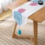 - UcgenRunner-846-Gorsel2 - Realhomes  Realhomes Özel Tasarım Dijital Baskılı Püsküllü Şönil Üçgen Runner Realhomes