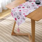 - UcgenRunner-873-Gorsel2 - Realhomes Realhomes Özel Tasarım Dijital Baskılı Püsküllü Şönil Üçgen Runner Realhomes