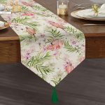 - UcgenRunner-932-Gorsel1 - Realhomes Realhomes Özel Tasarım Dijital Baskılı Püsküllü Şönil Üçgen Runner Realhomes