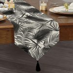 - UcgenRunner-971-Gorsel1 - Realhomes  Real Homes Dijital Baskılı Dekoratif Püsküllü Şönil Üçgen Runner Realhomes