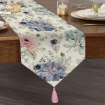 - UcgenRunner-979-Gorsel1 - Realhomes Real Homes Dijital Baskılı Dekoratif Özel Tasarım Püsküllü Şönil Üçgen Runner Realhomes