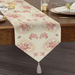 - UcgenRunner-real200-Gorsel1 - Realhomes RealHomes Dijital Baskılı Dekoratif Özel Tasarım Püsküllü Şönil Üçgen Runner Realhomes