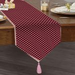 - UcgenRunner-real214-Gorsel1 - Realhomes RealHomes Özel Tasarım Dijital Baskılı Dekoratif Püsküllü Şönil Üçgen Runner Realhomes