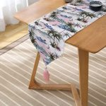 - UcgenRunner-real24-Gorsel2 - Realhomes RealHomes Dijital Baskılı Özel Tasarım Püsküllü Şönil Üçgen Runner Realhomes