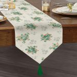 - UcgenRunner-real240-Gorsel1 - Realhomes RealHomes Özel Tasarım Dijital Baskılı Dekoratif Püsküllü Şönil Üçgen Runner Realhomes