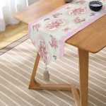 - UcgenRunner-real245-Gorsel2 - Realhomes RealHomes Özel Tasarım Dijital Baskılı Dekoratif Püsküllü Şönil Üçgen Runner Realhomes