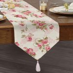 - UcgenRunner-real261-Gorsel1 - Realhomes RealHomes Özel Tasarım Dijital Baskılı Dekoratif Püsküllü Şönil Üçgen Runner Realhomes