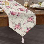 - UcgenRunner-real264-Gorsel1 - Realhomes RealHomes Özel Tasarım Dijital Baskılı Dekoratif Püsküllü Şönil Üçgen Runner Realhomes