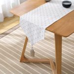 - UcgenRunner-real265-Gorsel2 - Realhomes RealHomes Özel Tasarım Dijital Baskılı Dekoratif Püsküllü Şönil Üçgen Runner Realhomes