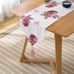 - UcgenRunner-real280-Gorsel2 - Realhomes RealHomes Özel Tasarım Dijital Baskılı Dekoratif Püsküllü Şönil Üçgen Runner Realhomes